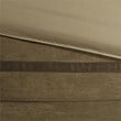 Madison Park Palmer 7-Piece Polyester Faux Suede Comforter Set in Natural