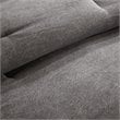 Madison Park Boone 7-Piece Polyester Microsuede Comforter Set in Gray