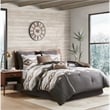 Woolrich 8-Piece Polyester Printed Oversized Bitter Creek Comforter Set in Brown