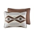 Woolrich 8-Piece Polyester Printed Oversized Bitter Creek Comforter Set in Brown