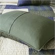 Woolrich 3-Piece Farmhouse 100 Percent Cotton Mill Creek Quilt Mini Set in Green