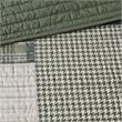 Woolrich 3-Piece Farmhouse 100 Percent Cotton Mill Creek Quilt Mini Set in Green