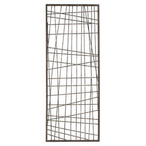INK+IVY 35.4&quot Contemporary Metal Savoy Wall Decor in Gold and Black