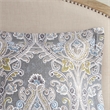 Harbor House Hallie 6-Piece Cotton Sateen Printed Comforter Set in Gray
