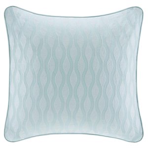 Harbor House Coastal Cotton Euro Sham with Embroidery in Blue