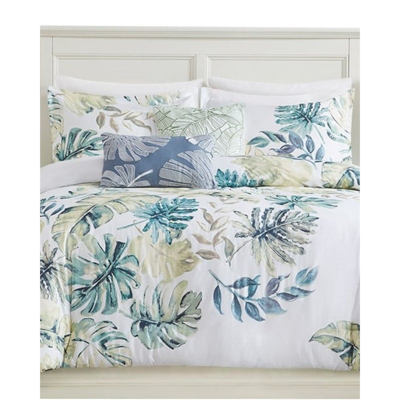 Harbor House Lorelai Cotton Sateen Printed Duvet Cover Set in Multi-Color