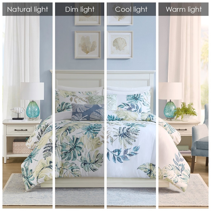 Harbor House Lorelai Cotton Sateen Printed Duvet Cover Set in Multi-Color