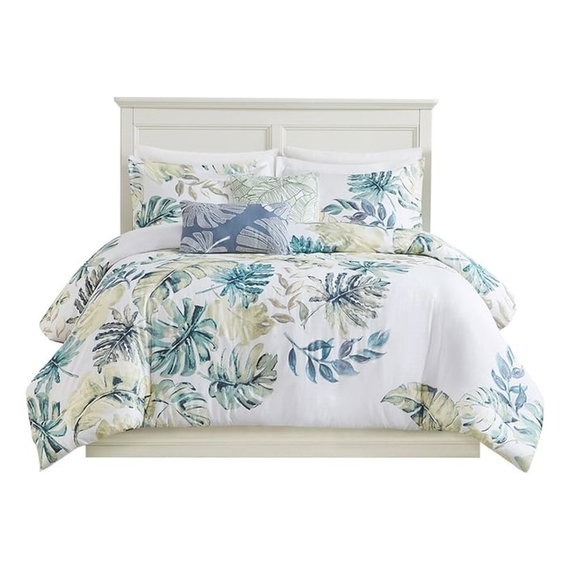 Harbor House Lorelai Cotton Sateen Printed Duvet Cover Set in Multi-Color