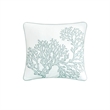 Harbor House Seaside Cotton Percale Coverlet Set with Embroidery in Green