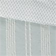 INK+IVY 3-Piece Modern 100 Percent Cotton Jacquard Comforter Set in Blue
