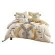 INK+IVY Arizona 3-Piece Cotton Comforter Set w/ 2 Matching Shams in Yellow