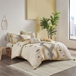 INK+IVY Arizona 3-Piece Cotton Comforter Set w/ 2 Matching Shams in Yellow