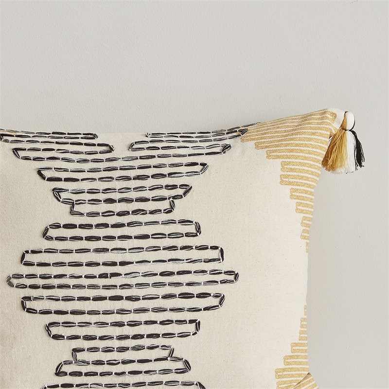 INK+IVY Arizona 3-Piece Cotton Comforter Set w/ 2 Matching Shams in Yellow