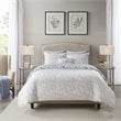 Madison Park Essentials Sofia 6-Piece Polyester Comforter Set in Blue