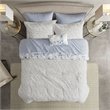 Madison Park Essentials Sofia 6-Piece Polyester Comforter Set in Blue