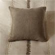 Madison Park Signature 9-Piece Cotton Chateau Comforter Set in Beige