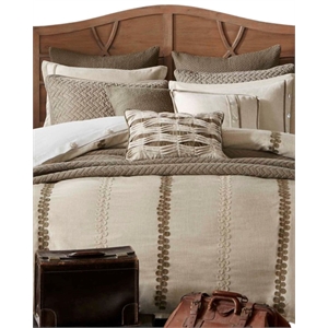 Madison Park Signature 9-Piece Cotton Chateau Comforter Set in Beige