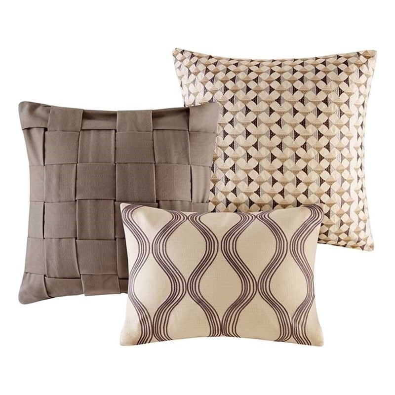 Madison Park Signature 8-Piece Polyester Jacquard Comforter Set in Brown