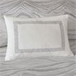 Madison Park Signature 8-Piece Cotton Hollywood Glam Comforter Set in White