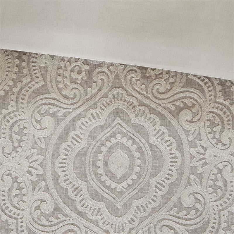 Madison Park Signature Barely 8-Piece Polyester Comforter Set in Natural