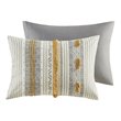 INK+IVY Cody 3-Piece Cotton Comforter Set w/ 2 Matching Shams in Gray