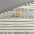 INK+IVY Cody 3-Piece Cotton Comforter Set w/ 2 Matching Shams in Gray