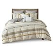 INK+IVY Cody 3-Piece Cotton Comforter Set w/ 2 Matching Shams in Gray