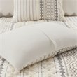 INK+IVY Imani 3-Piece Mid-Century Cotton Printed Comforter Mini Set in Ivory