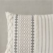 INK+IVY Imani 3-Piece Mid-Century Cotton Printed Comforter Mini Set in Ivory