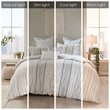 INK+IVY Imani 3-Piece Mid-Century Cotton Printed Comforter Mini Set in Ivory