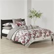 N Natori Cherry Blossom 3-Piece Cotton Sateen Comforter Mini Set in Multi-Color
