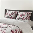 N Natori Cherry Blossom 3-Piece Cotton Sateen Comforter Mini Set in Multi-Color
