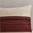 Madison Park Palmer 7-Piece Polyester Microsuede Comforter Set in Red