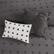Urban Habitat Brooklyn 5-Piece Cotton Jacquard Comforter Set in Charcoal
