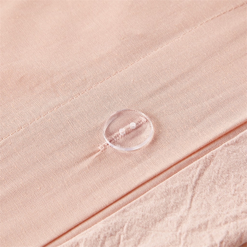 Urban Habitat Brooklyn 5-Piece Farmhouse Cotton Jacquard Duvet Cover Set in Pink