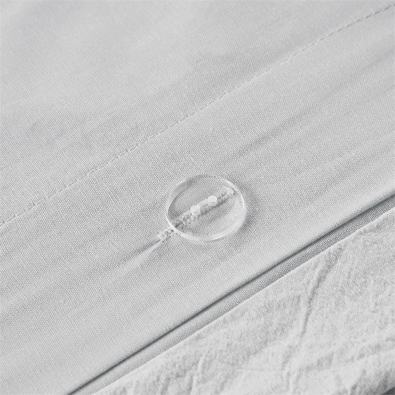 Urban Habitat Brooklyn 5-Piece Farmhouse Cotton Jacquard Duvet Cover Set in Gray