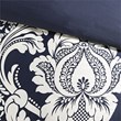 Madison Park Vienna 7-Piece Transitional Cotton Printed Comforter Set in Blue