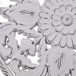 Madison Park Wood Botanical Panel Carved Wall Decor in White (Set of 2)