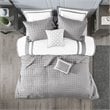 Madison Park Heritage 8-Piece Polyester Microfiber Comforter Set in Gray