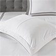 Madison Park Heritage 8-Piece Polyester Microfiber Comforter Set in Gray
