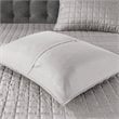 Madison Park Heritage 8-Piece Polyester Microfiber Comforter Set in Gray