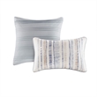 Madison Park Marina 8-Piece Microfiber Comforter and Coverlet Set in Pink