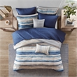 Madison Park Marina 8-Piece Microfiber Comforter and Coverlet Set in Pink