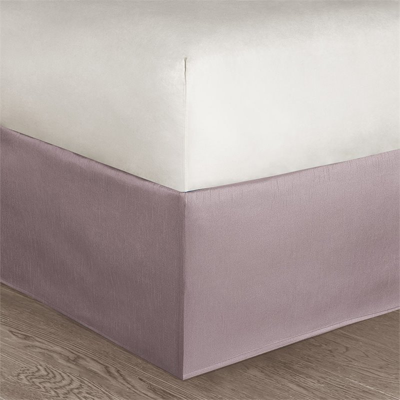 madison park cassandra 8-piece cotton percale printed comforter set in pink