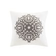 Madison Park Malia 6-Piece Farmhouse Embroidered Cotton Comforter Set in Ivory