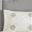 Madison Park Malia 6-Piece Farmhouse Embroidered Cotton Comforter Set in Ivory