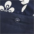 Madison Park Vienna 6-Piece Cotton Printed King/Cal King Duvet Cover Set in Blue