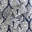 Madison Park Vienna 6-Piece Cotton Printed King/Cal King Duvet Cover Set in Blue