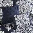 Madison Park Vienna 6-Piece Cotton Printed King/Cal King Duvet Cover Set in Blue