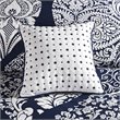 Madison Park Vienna 6-Piece Cotton Printed King/Cal King Duvet Cover Set in Blue